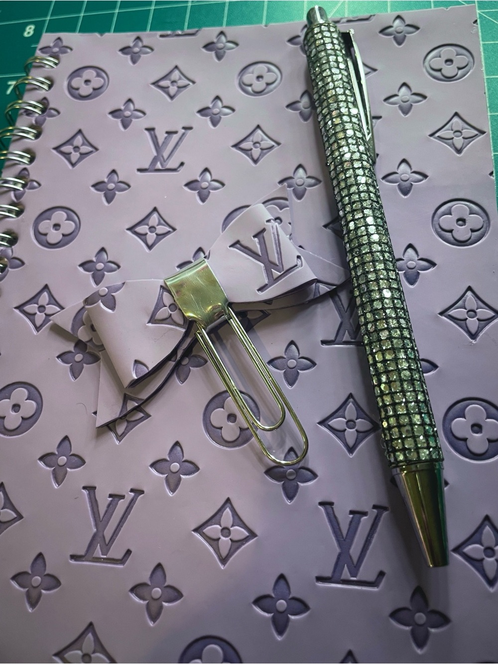Light Purple Handmade 5X7 Notebook (pen not included))